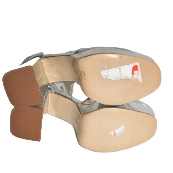 Larroude Silver Platform Shoes - Picture 8 of 8